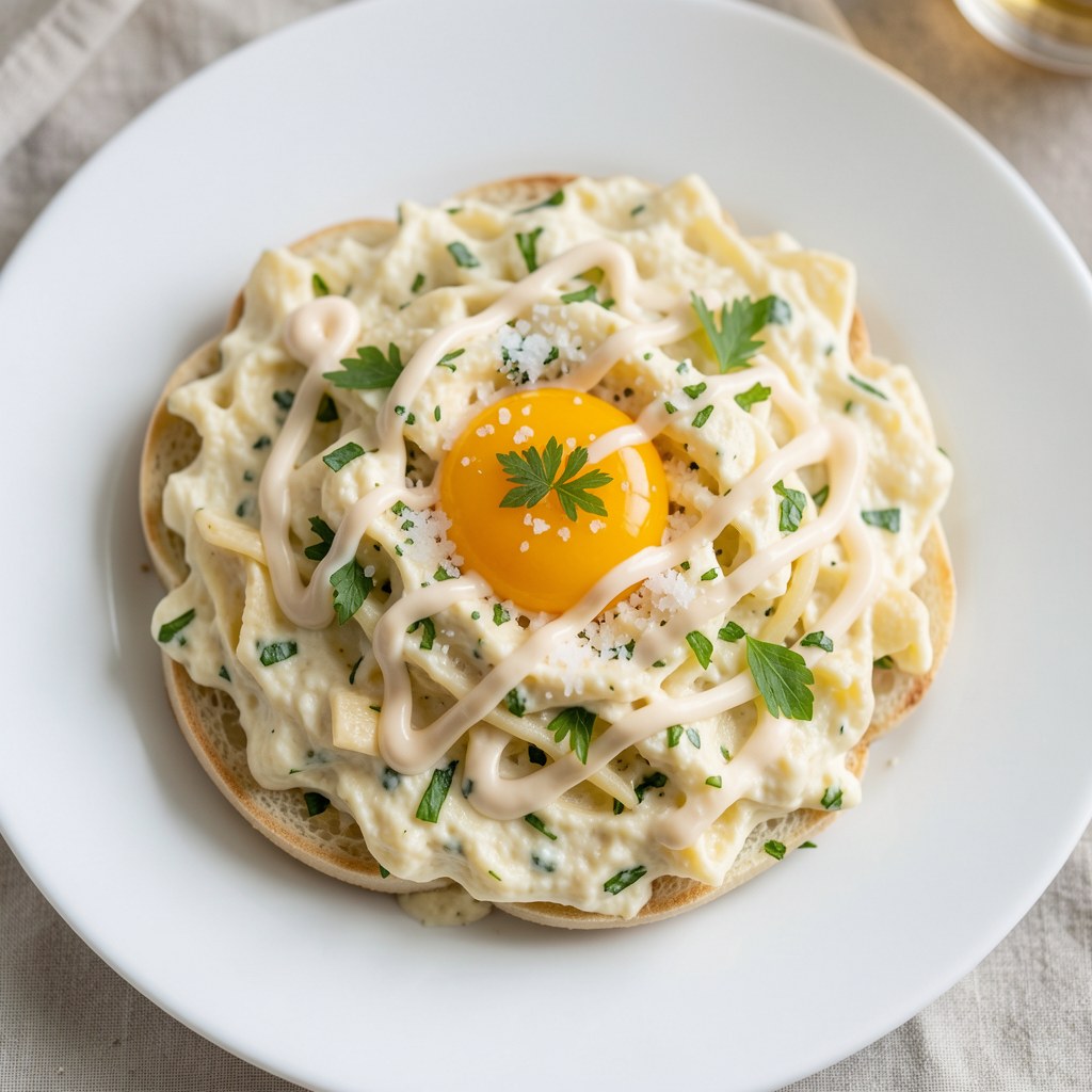 Pasta twarogowo jajeczna