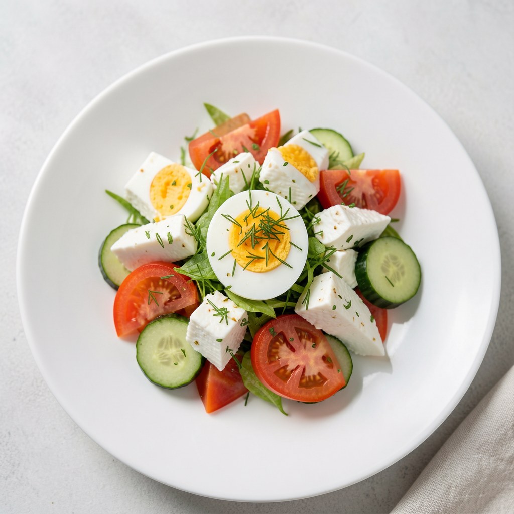 Sałatka twaróżkowa