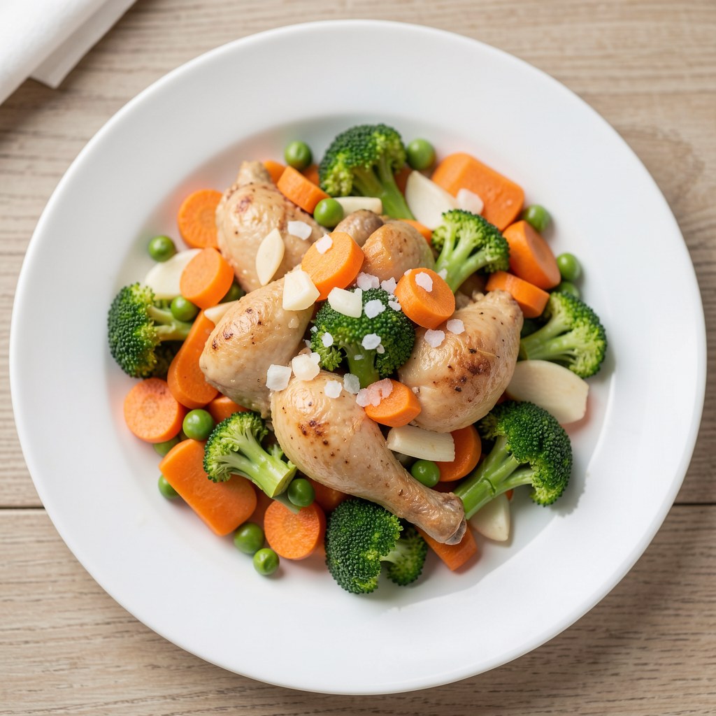 Warzywa duszone na maśle