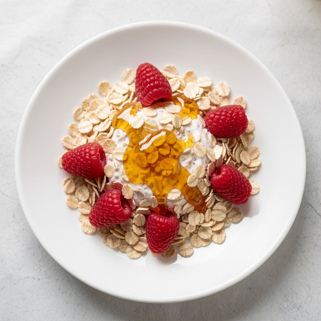 Owsiane mleko o smaku truskawkowym