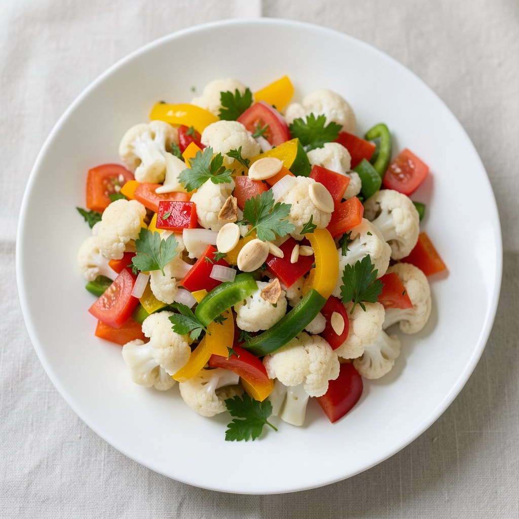 Sałatka z kalafiorem