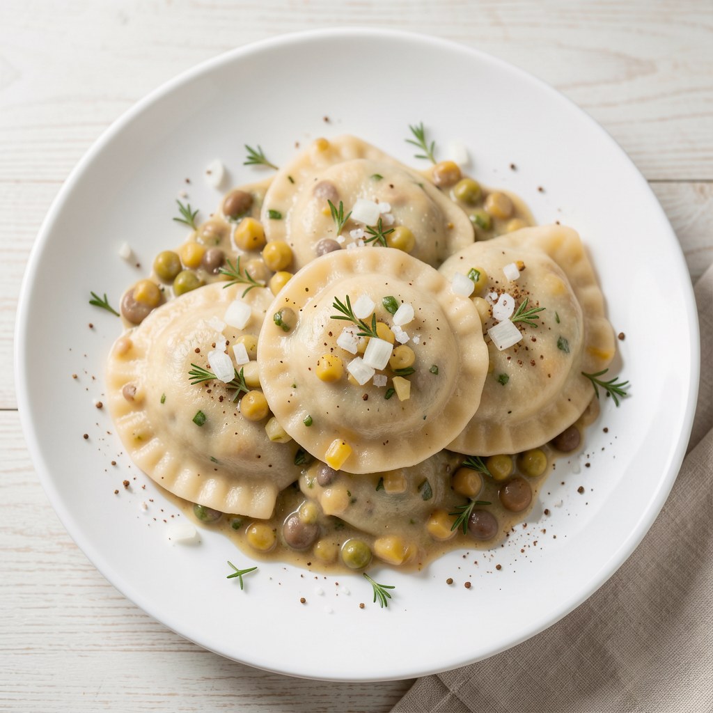 Pierogi z soczewicą