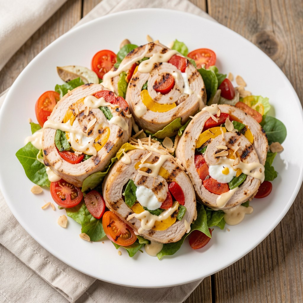 Cukierkowe roladki z piersi