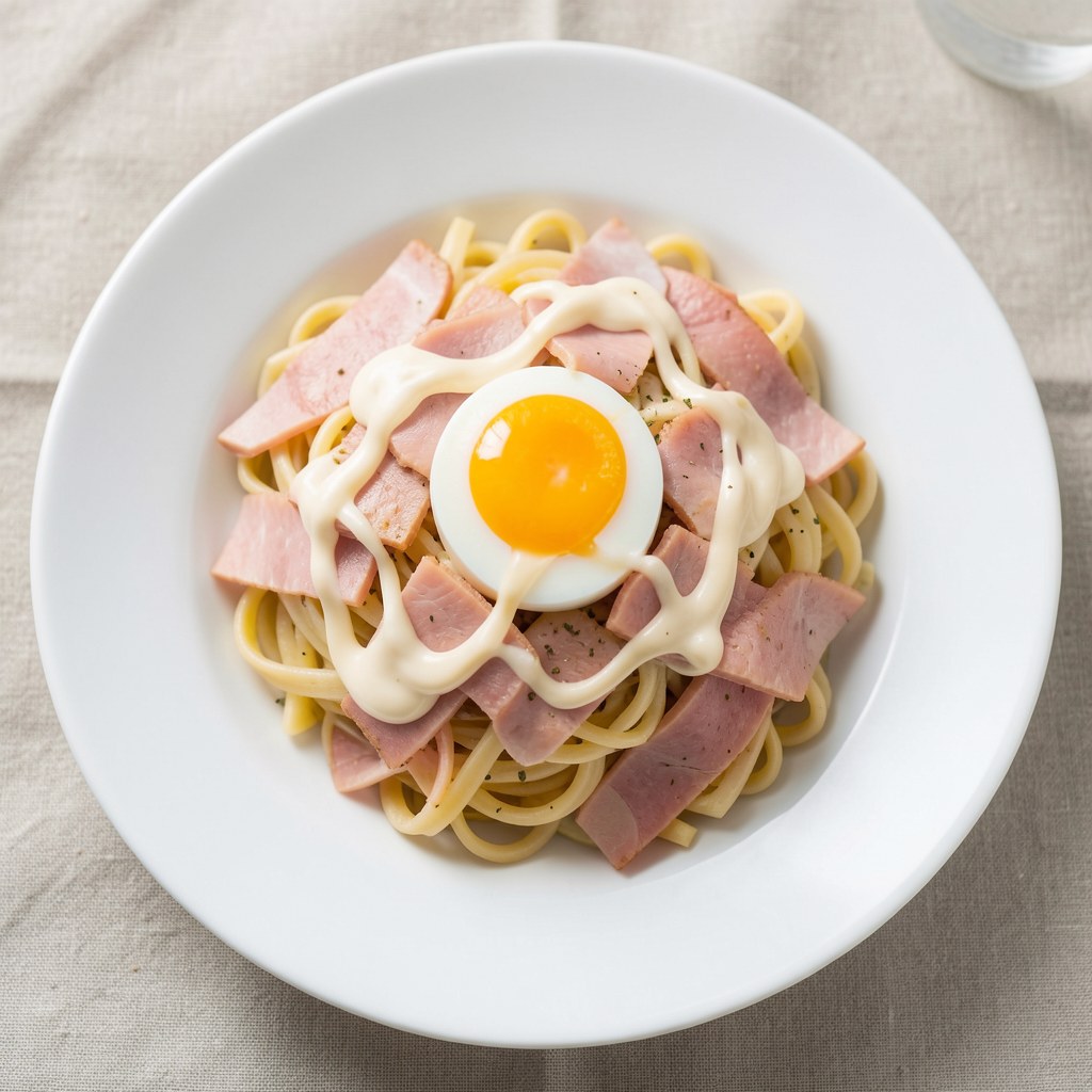 Pasta z szynki i jaj
