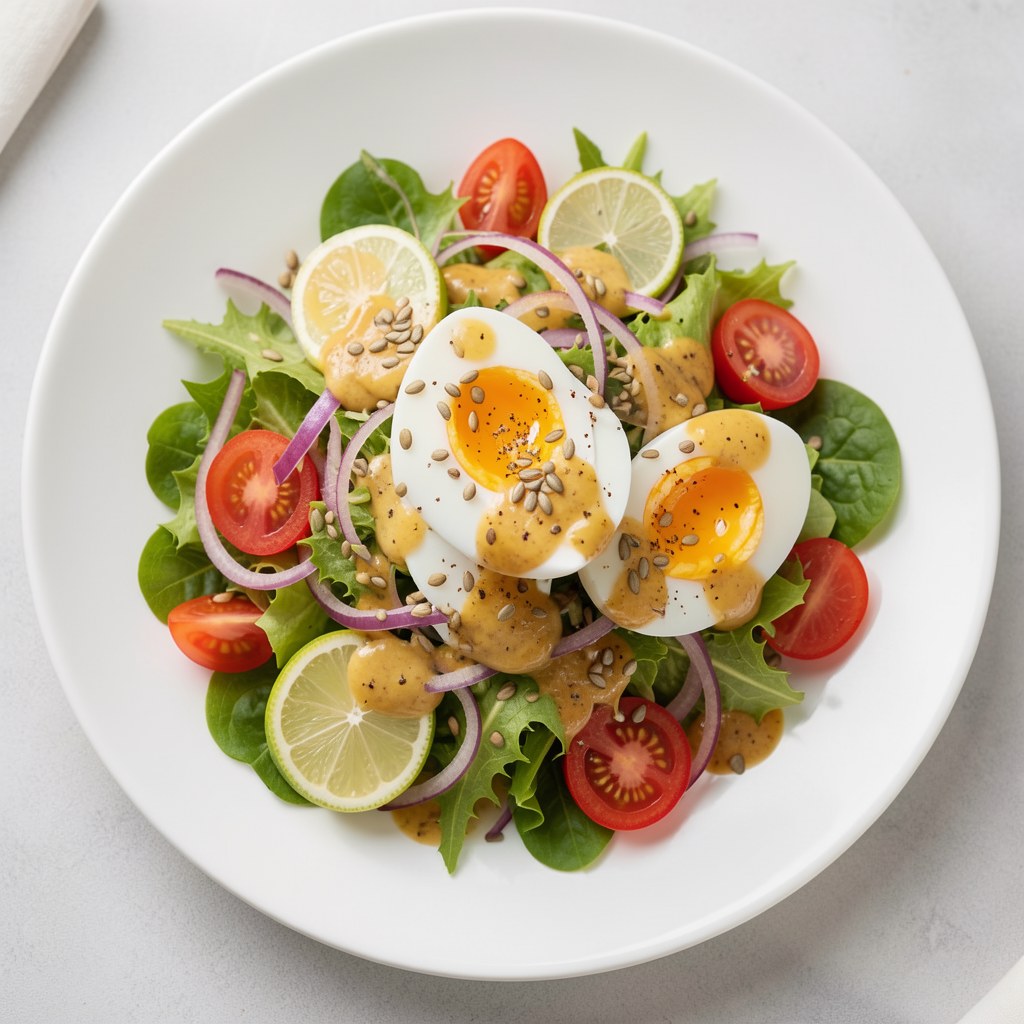 Sałatka z jajkiem