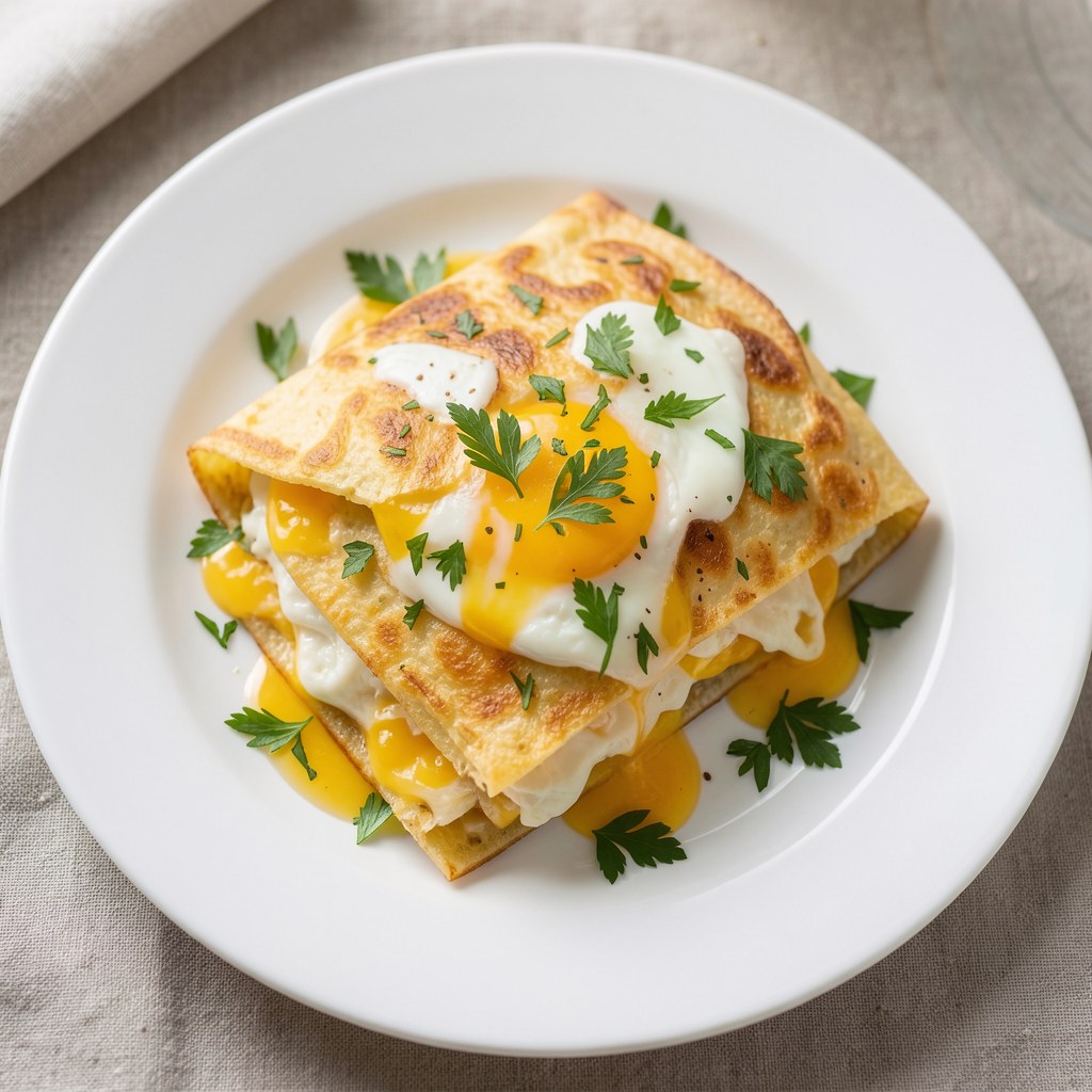 Jajecznica zapiekana