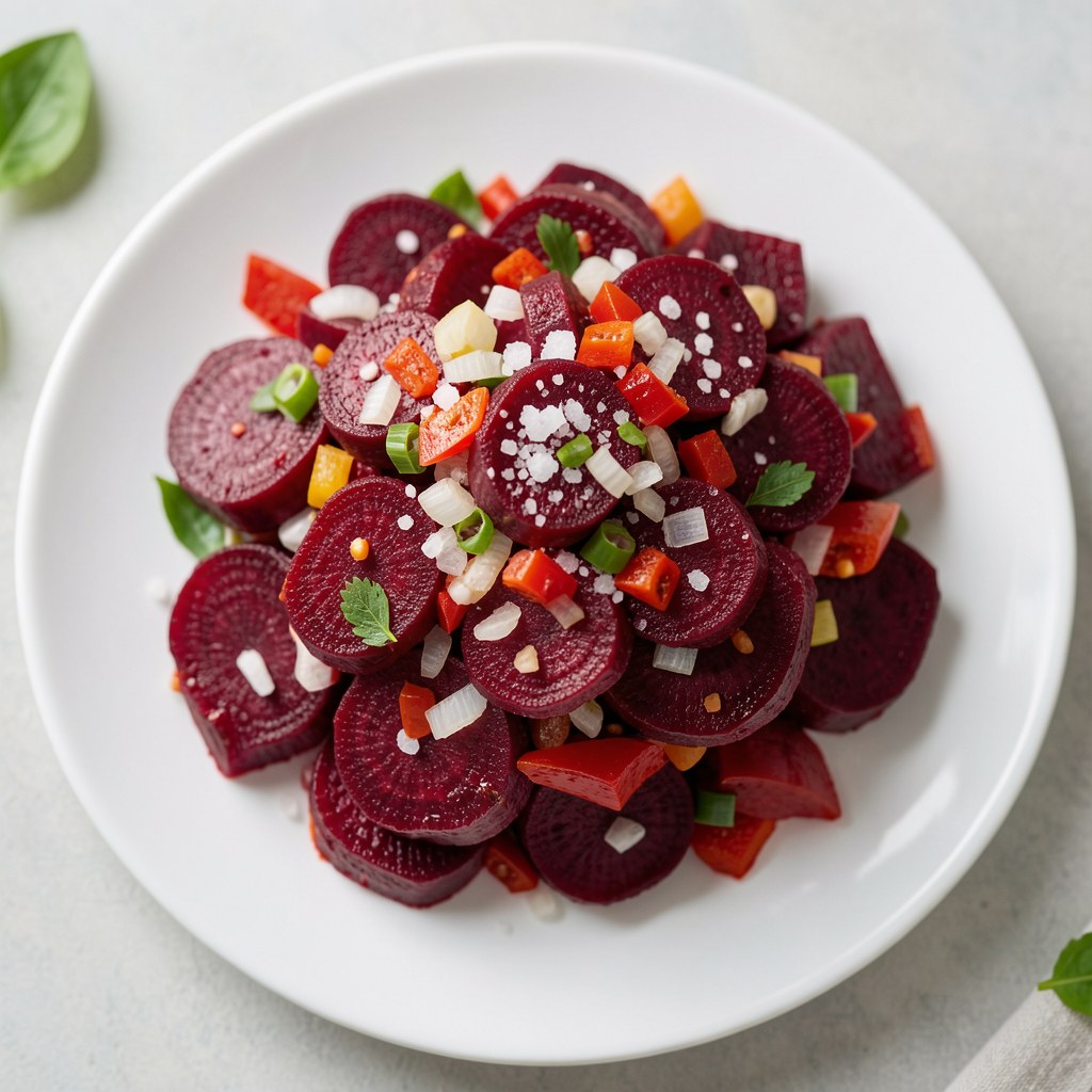 Sałatka z buraków z papryką