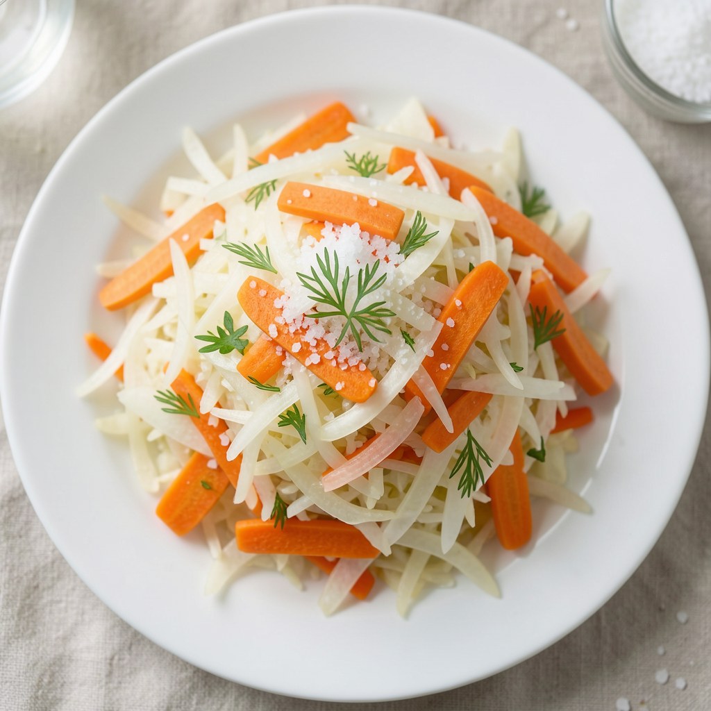 Sałatka z białej kapusty