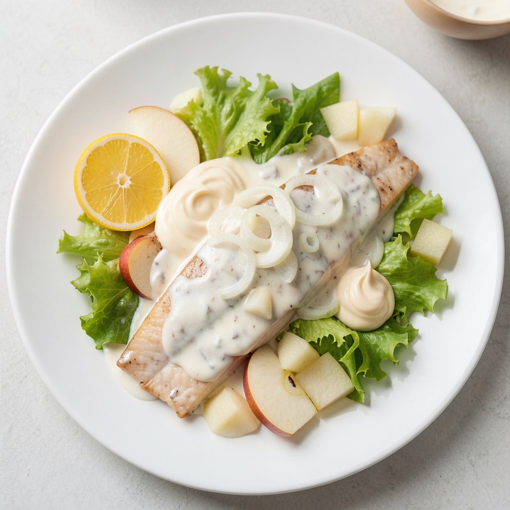 Śledź w sosie śmietanowym