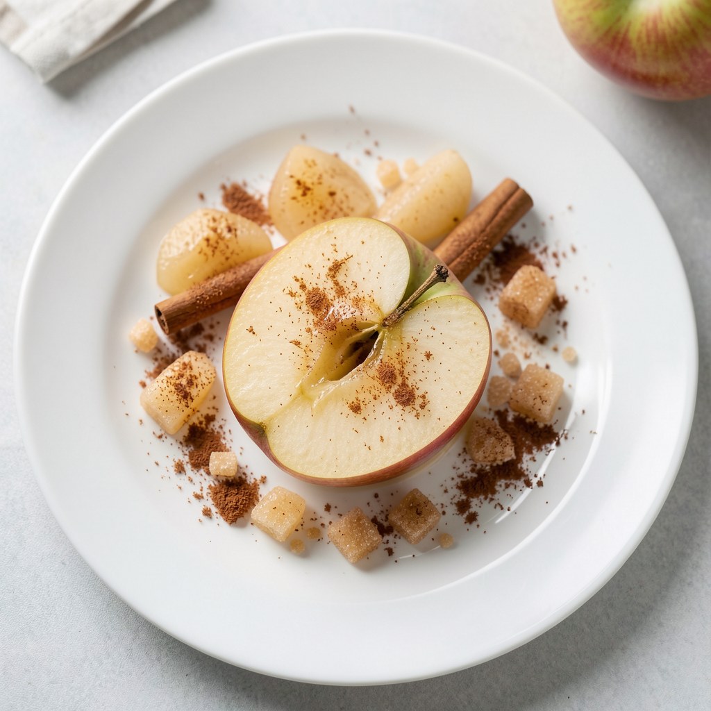 Jabłka z cynamonem
