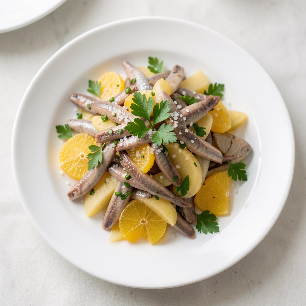 Anchois z buraczkami