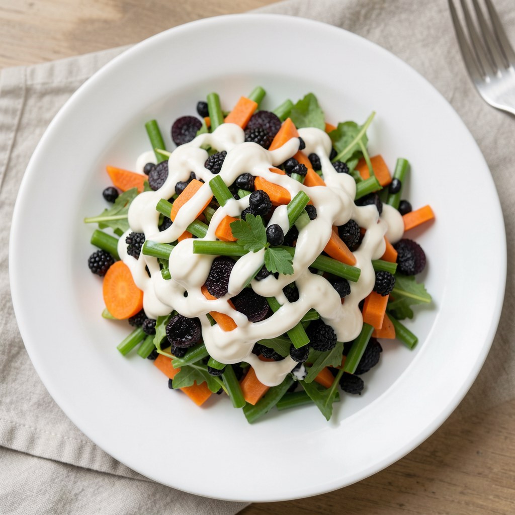 Surówka z czarnej rzepy i marchwi