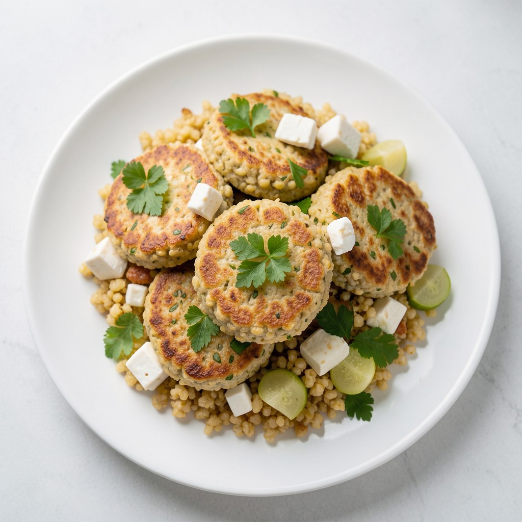 Kotlety z kaszy gryczanej