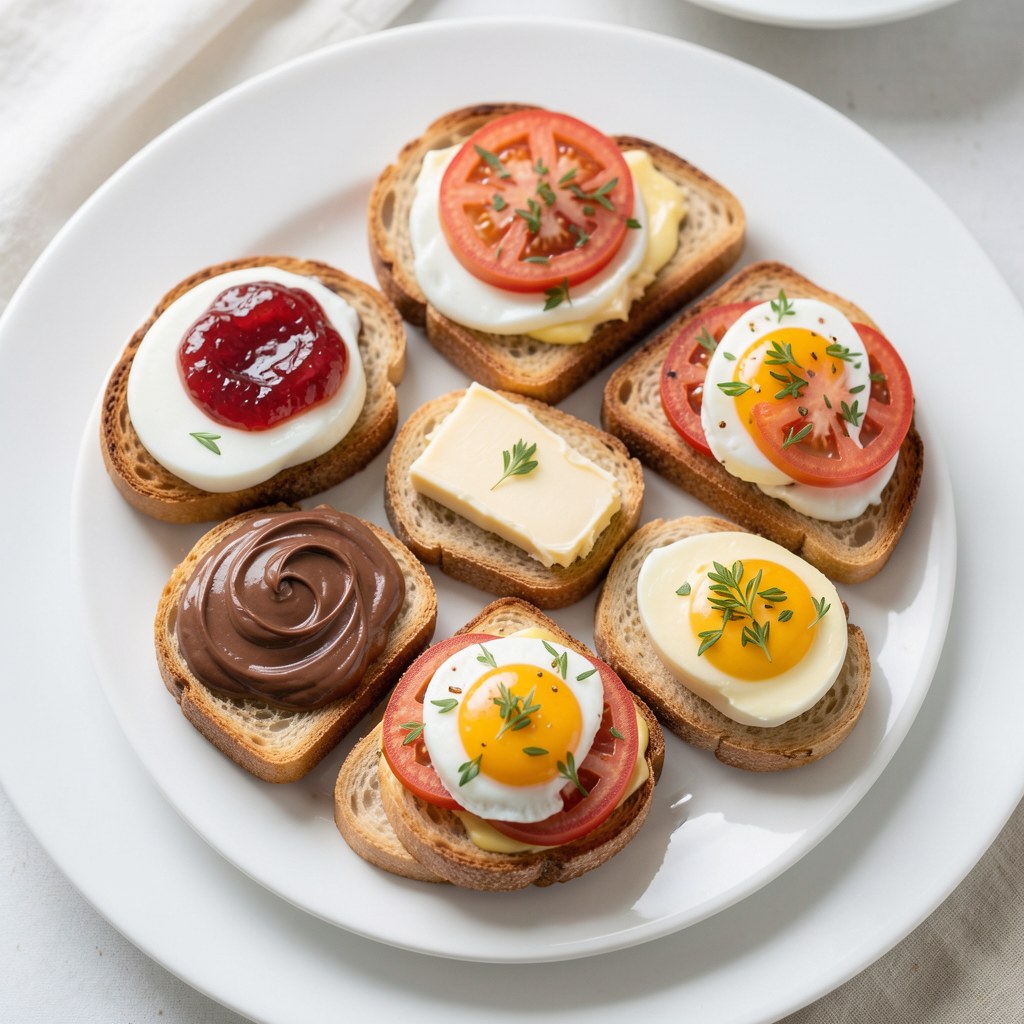 Tradycyjne tosty na śniadanie