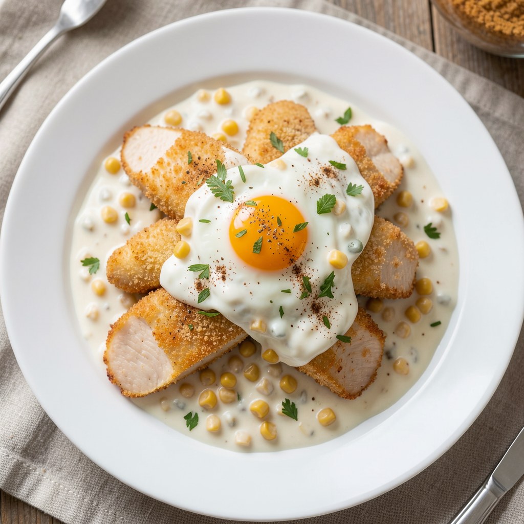 panga w sosie śmietanowym