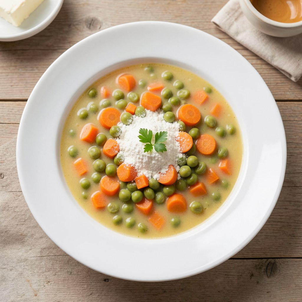 zupa z marchwi i szapragowej fasoli