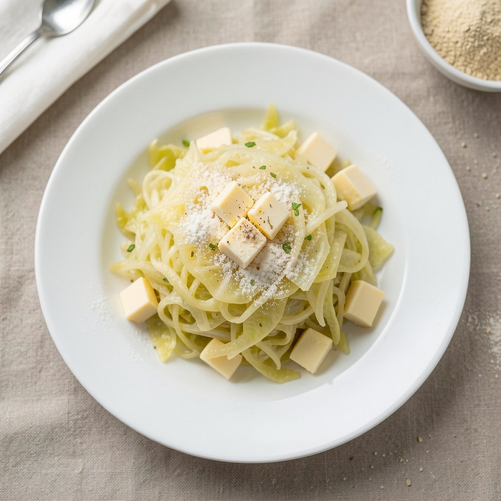 młoda kapusta z zasmażką