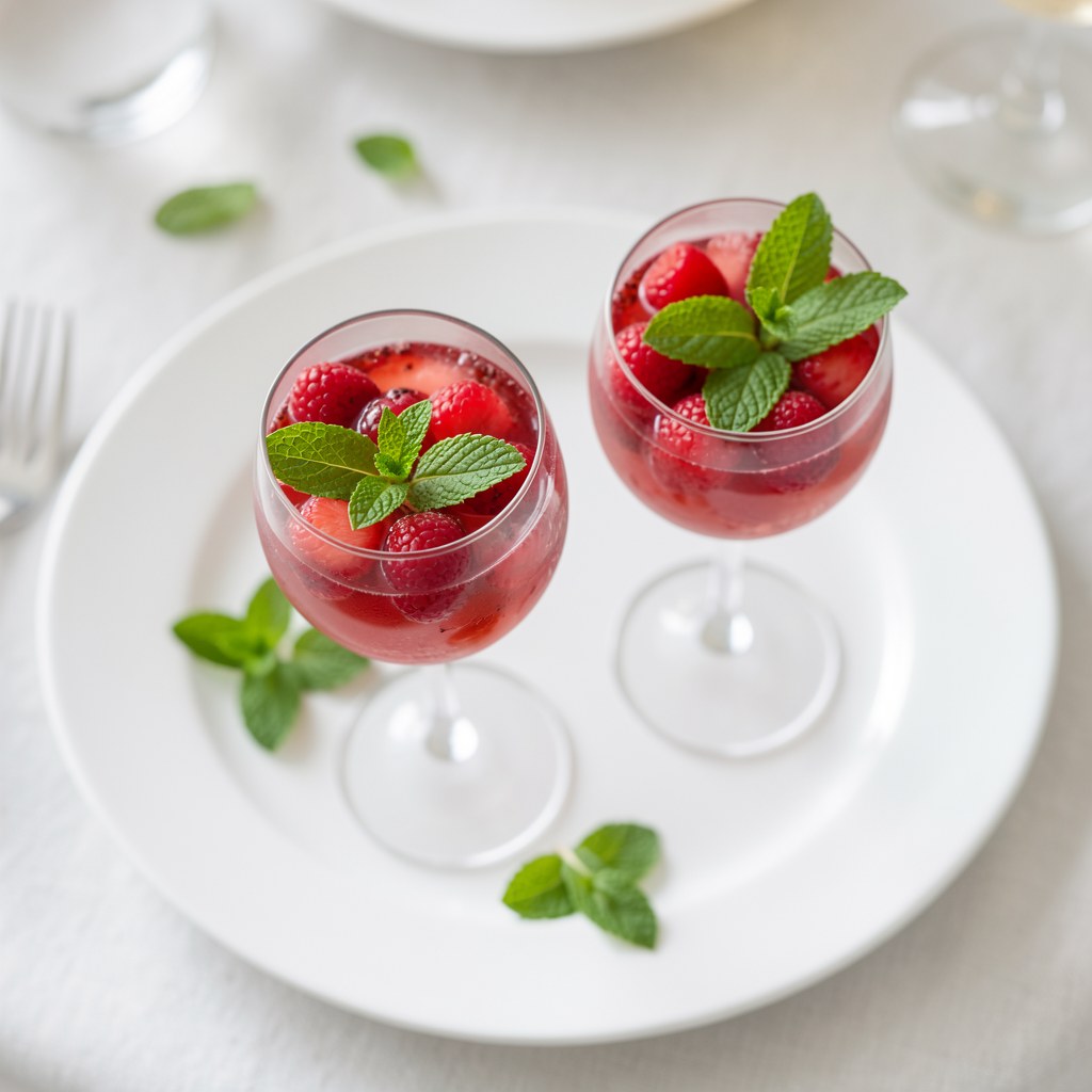 Truskawki w szampanie