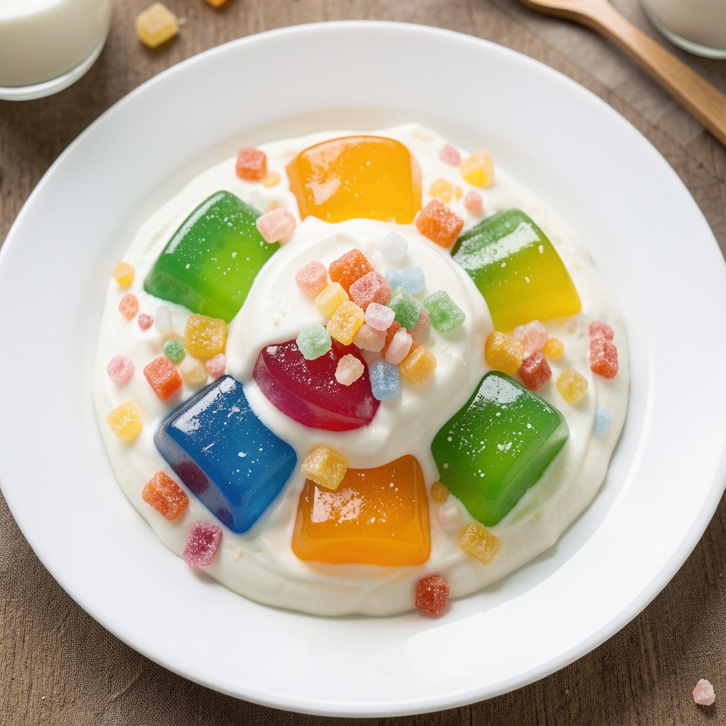 Kolorowa galaretka