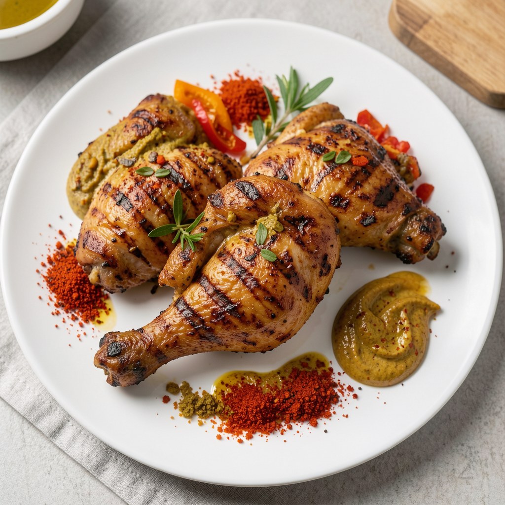 Pikantne skrzydełka z kurczaka na grilla