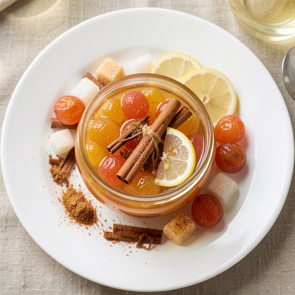 Winny kompot z mirabelek