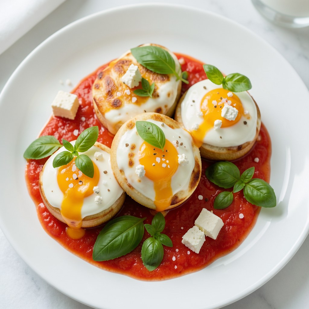 Jajka zapiekane z serem