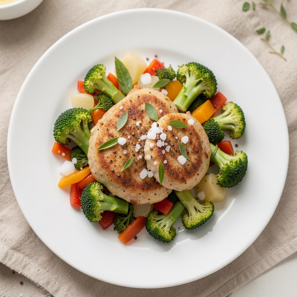 Wątróbka z warzywami