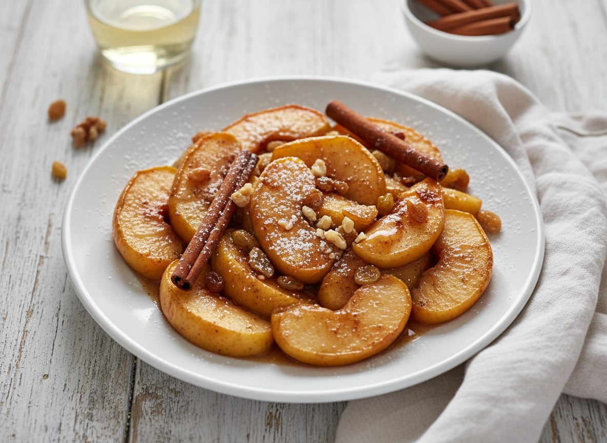 Jabłka z cynamonem