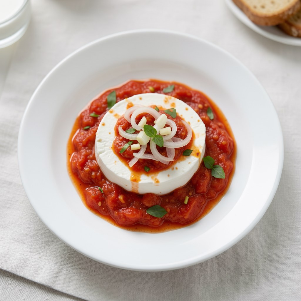 Sos pomidorowo-twarożkowy