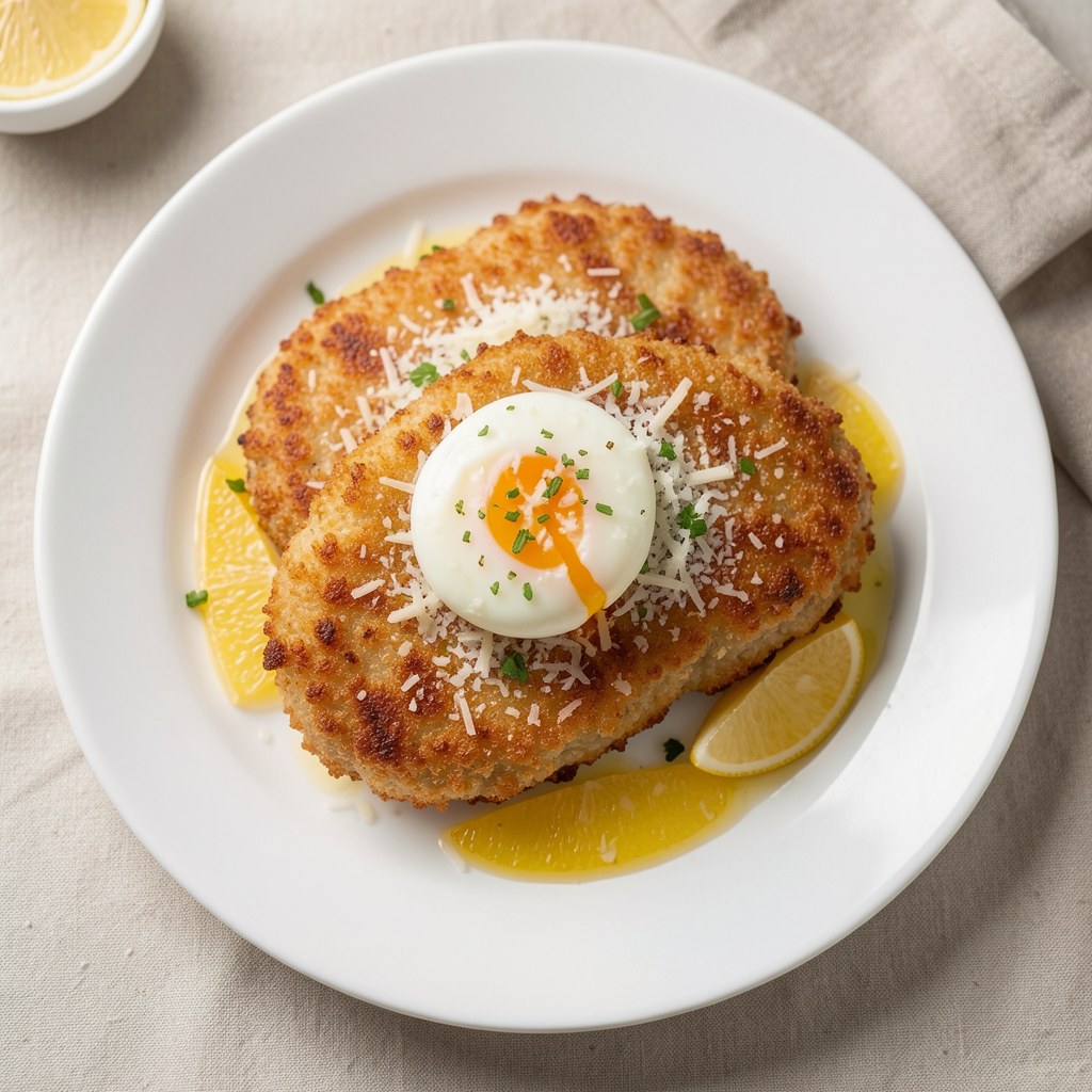 Kotlety wieprzowe w serowej panierce