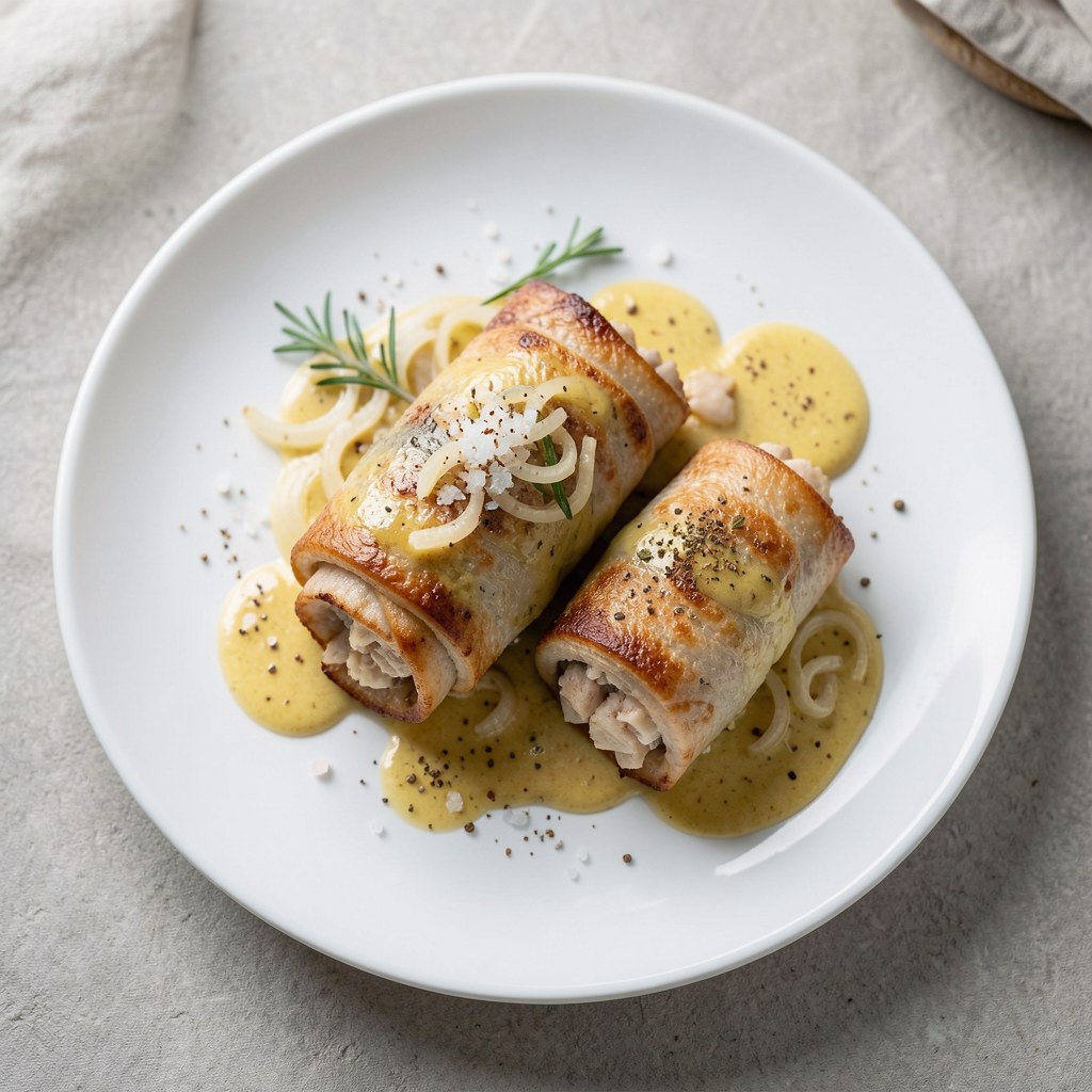 Zrazy zwijane z ryby