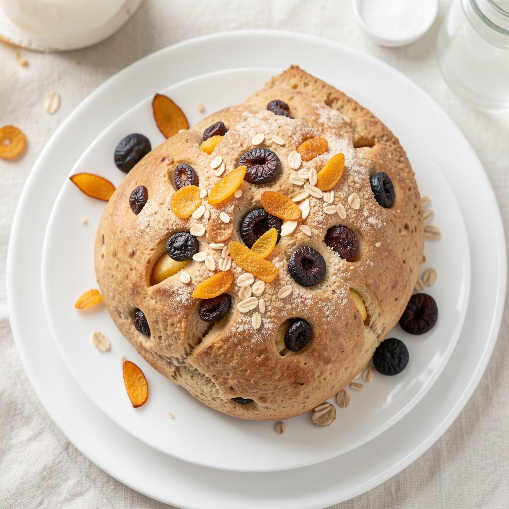 Chleb bakaliowa fantazja z wypiekacza do chleba