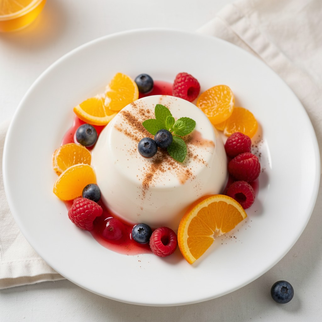 Krem panna cotta