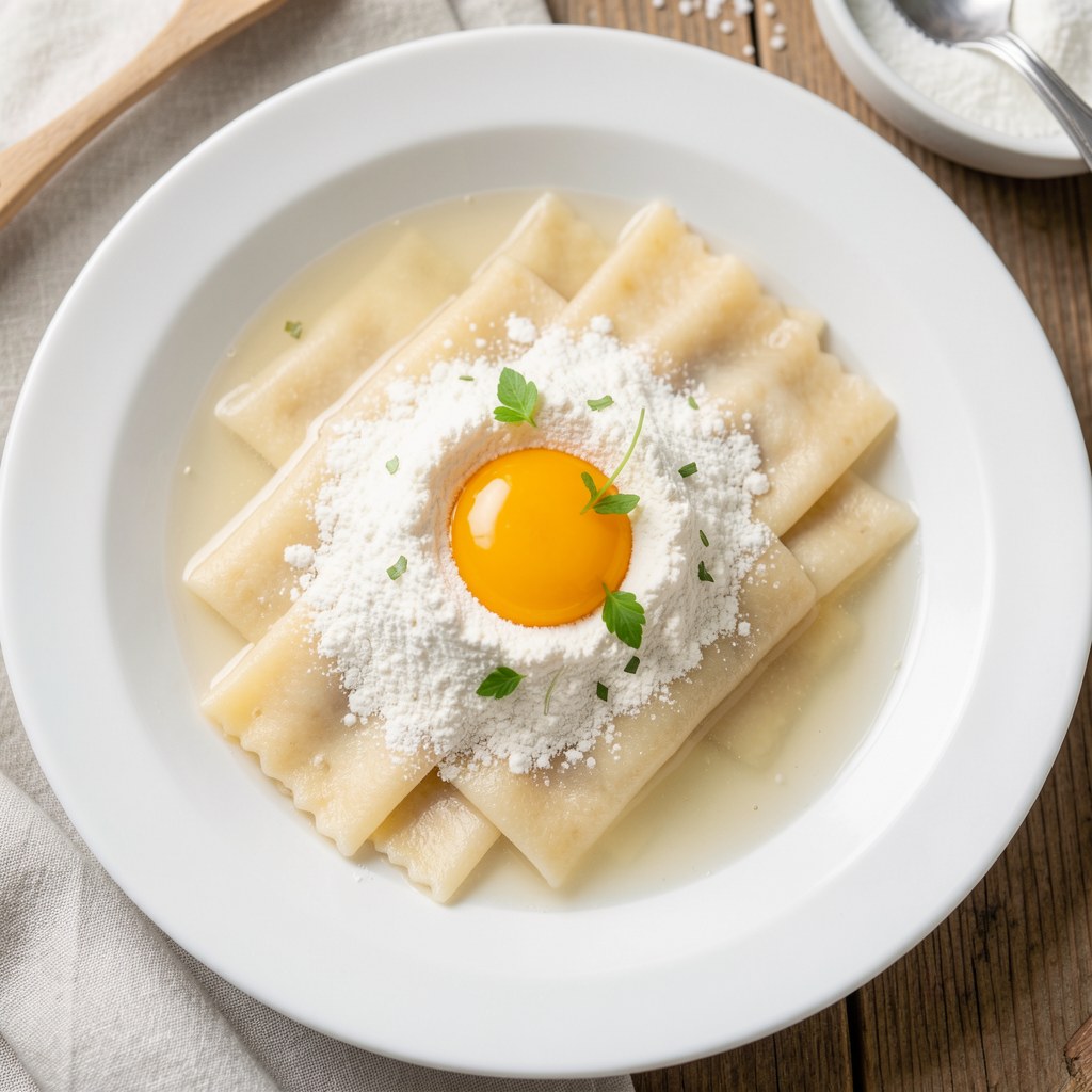 Łane kluski do rosołu