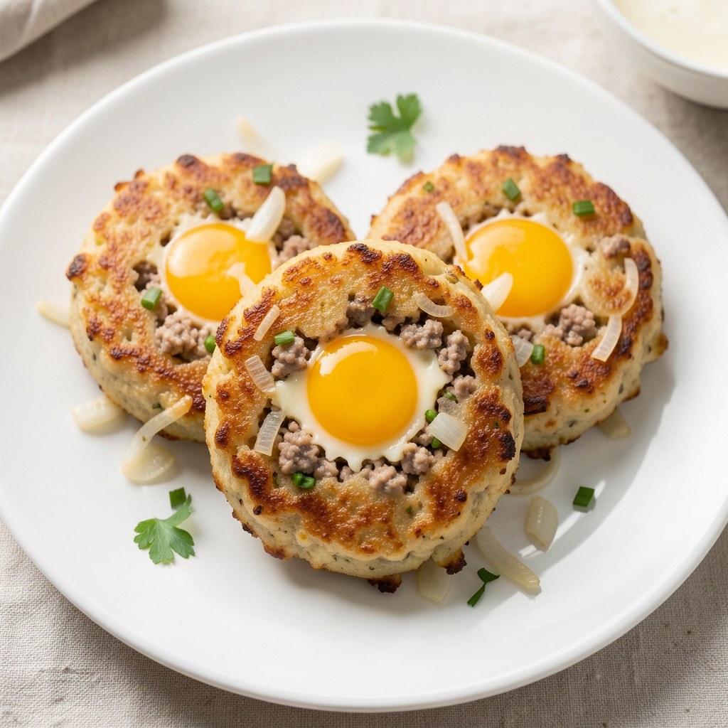 Kotlety mielone z nadzieniem serowym