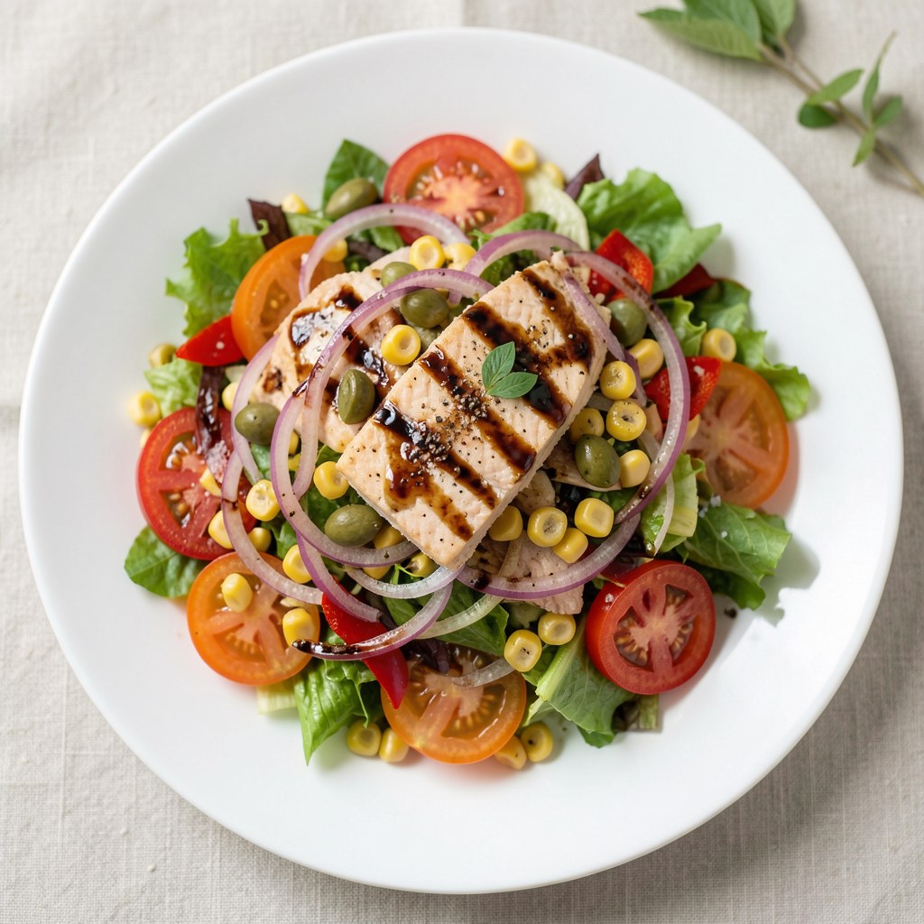 Sałatka z tuńczykiem