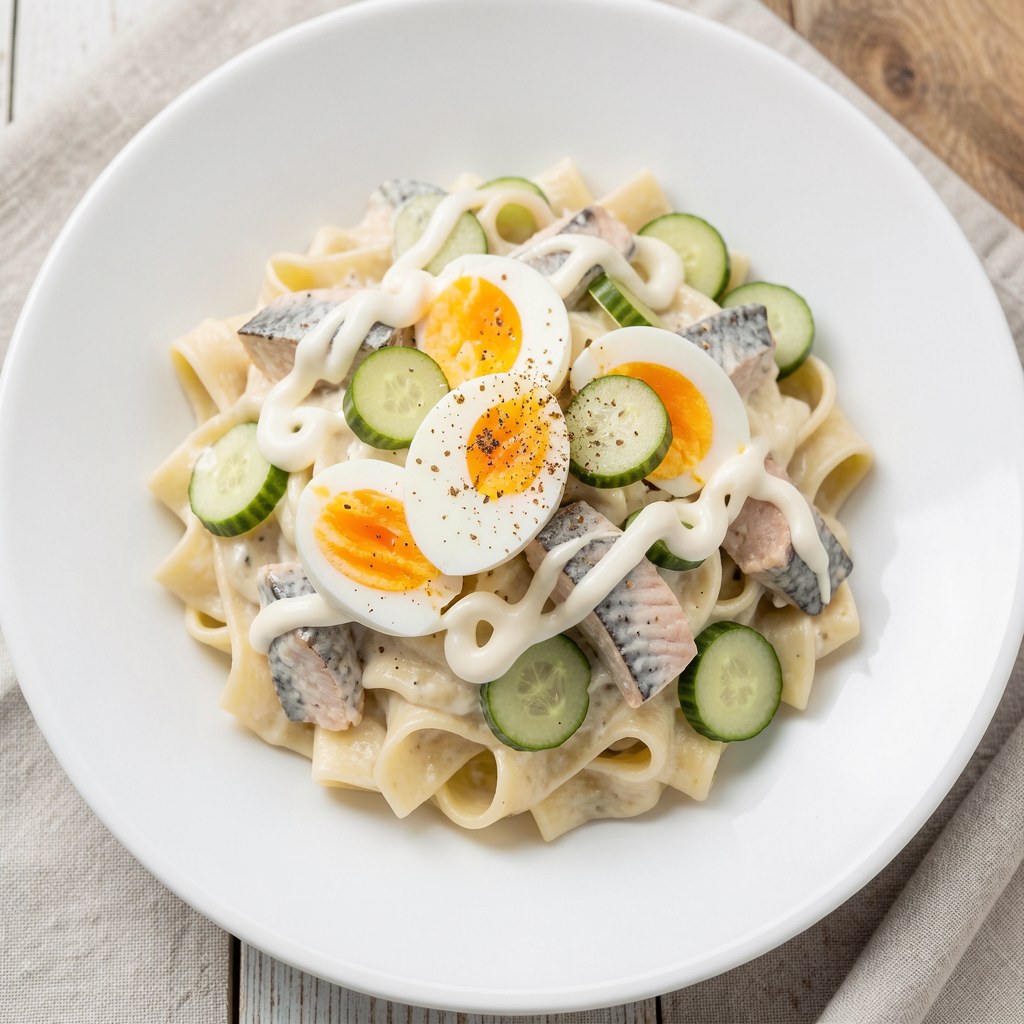 Pasta ze śledzi w oleju