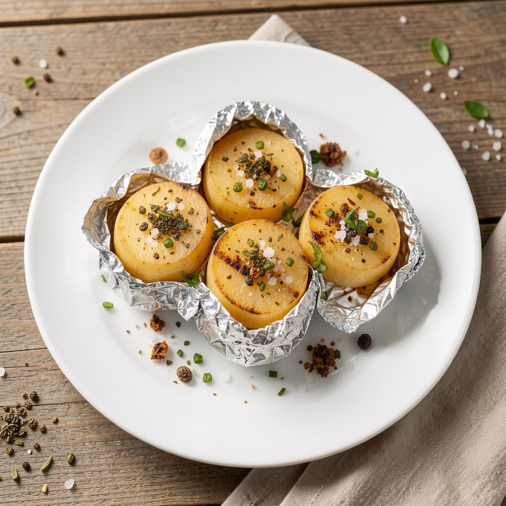 Ziemniaki w mundurkach - grill