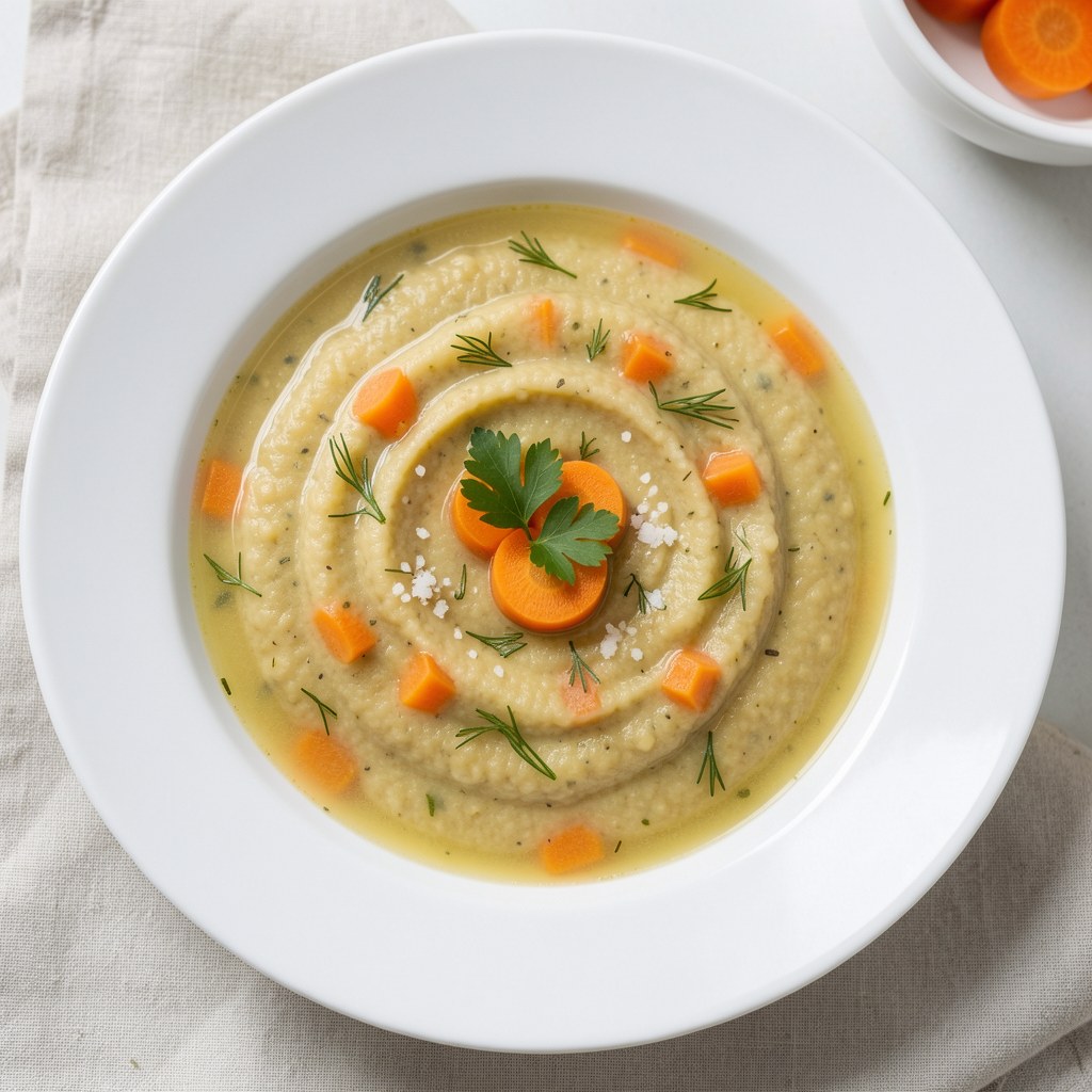 Zupa puree z marchewki i selera