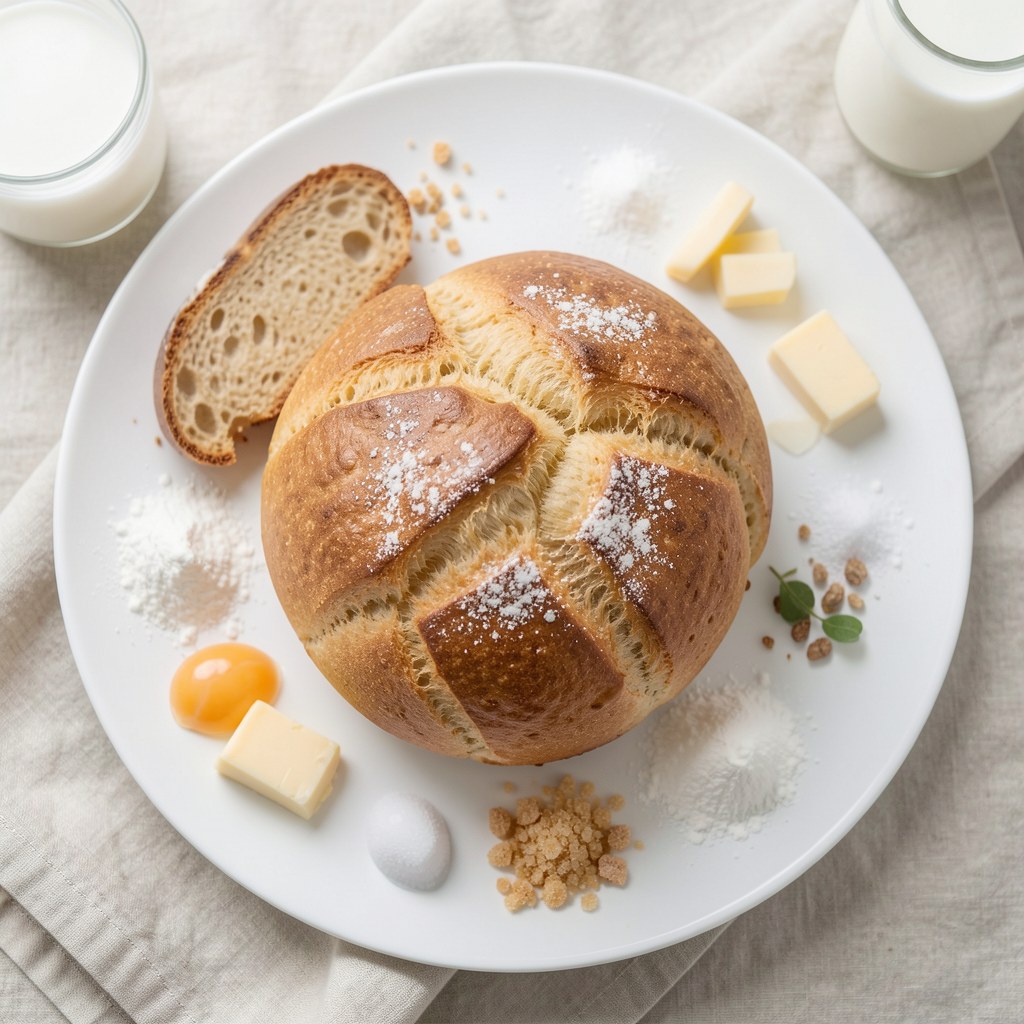 Ciasto drożdżowe bez wyrabiania