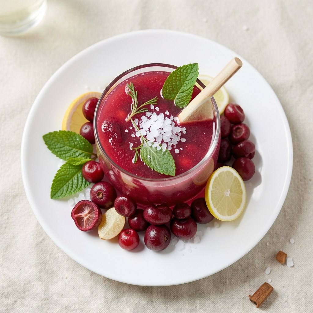 Sok z czerwonych porzeczek