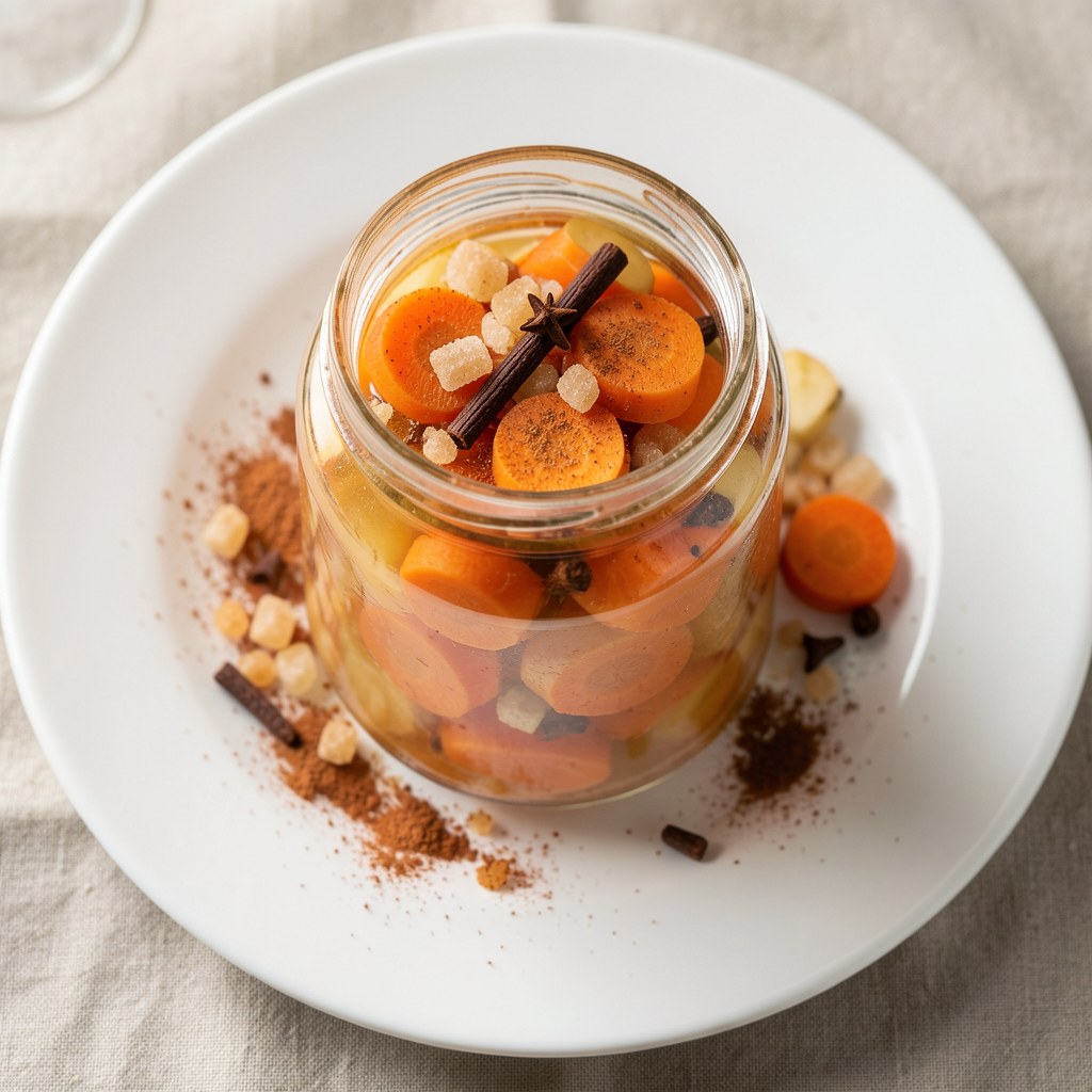 Marchewki w zalewie słodko-kwaśnej