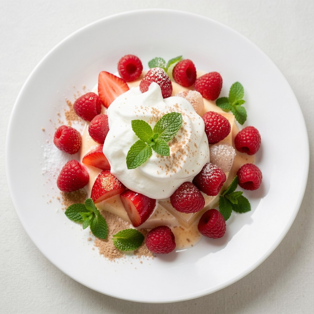 Deser maślankowo-truskawkowy Eli