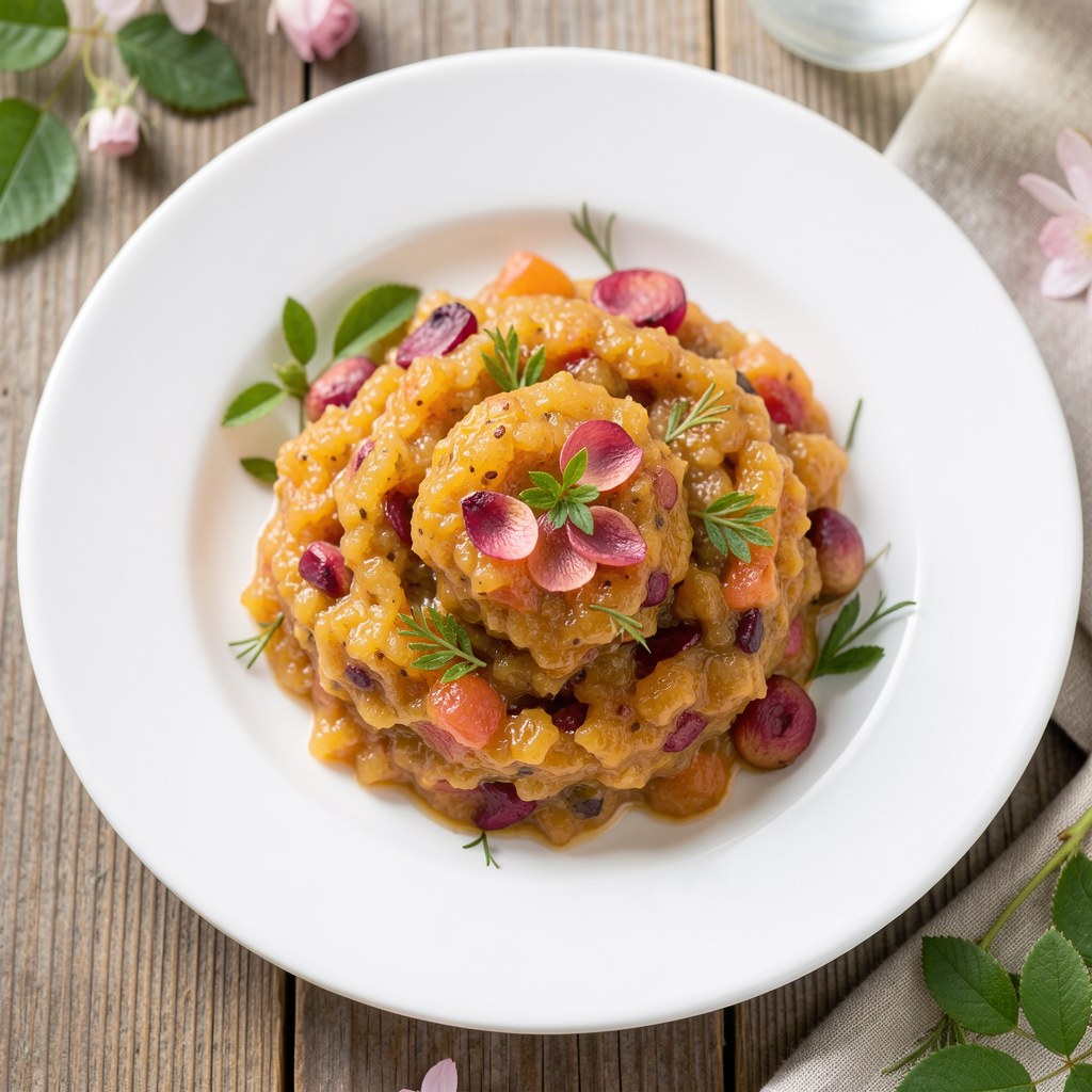 przecier z owoców róży