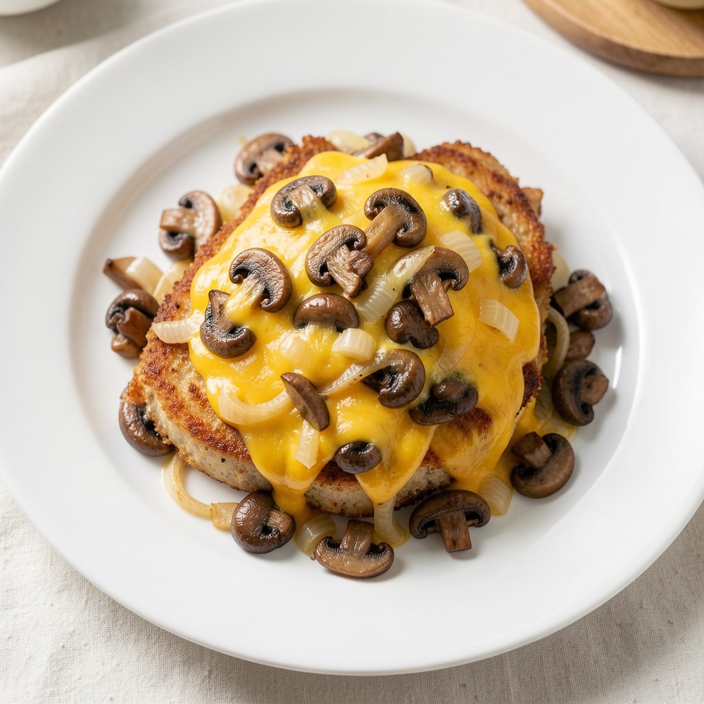 schabowy z pieczarkami