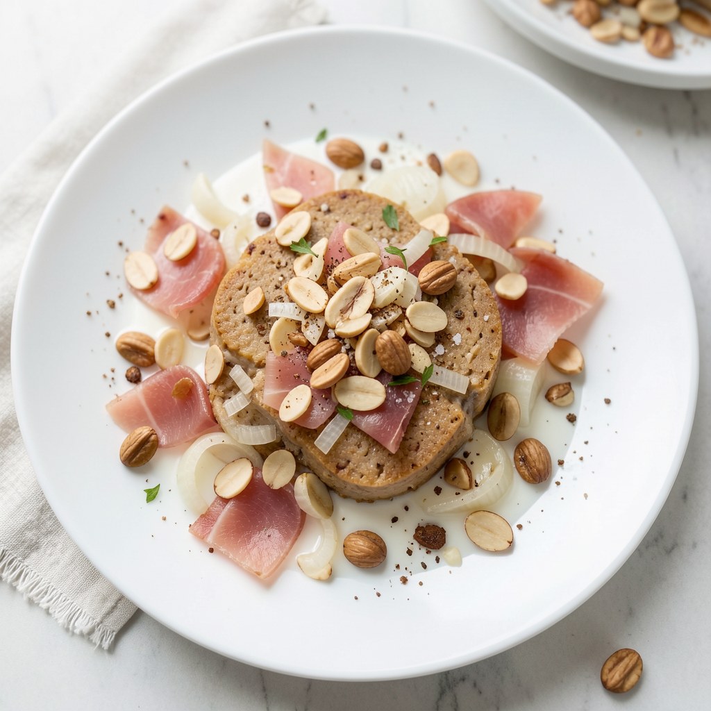 smalec z dodatkiem orzechów włoskich