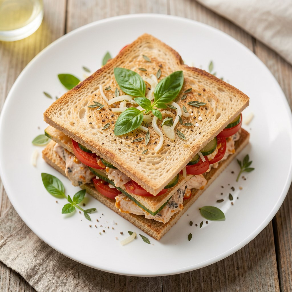 Zapiekanka z tuńczykiem