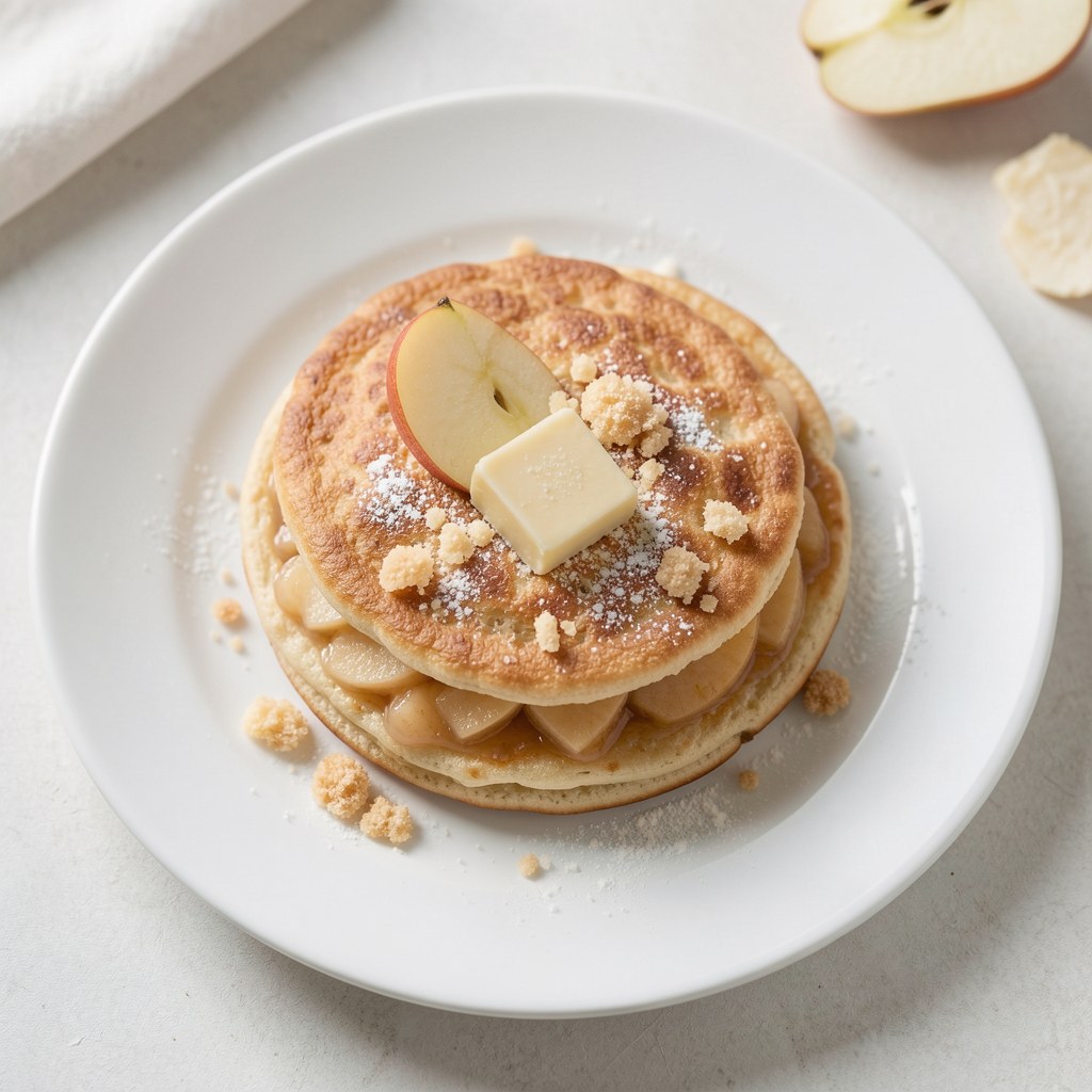 Ka-Woj czyli kruchy placek z jabłkami