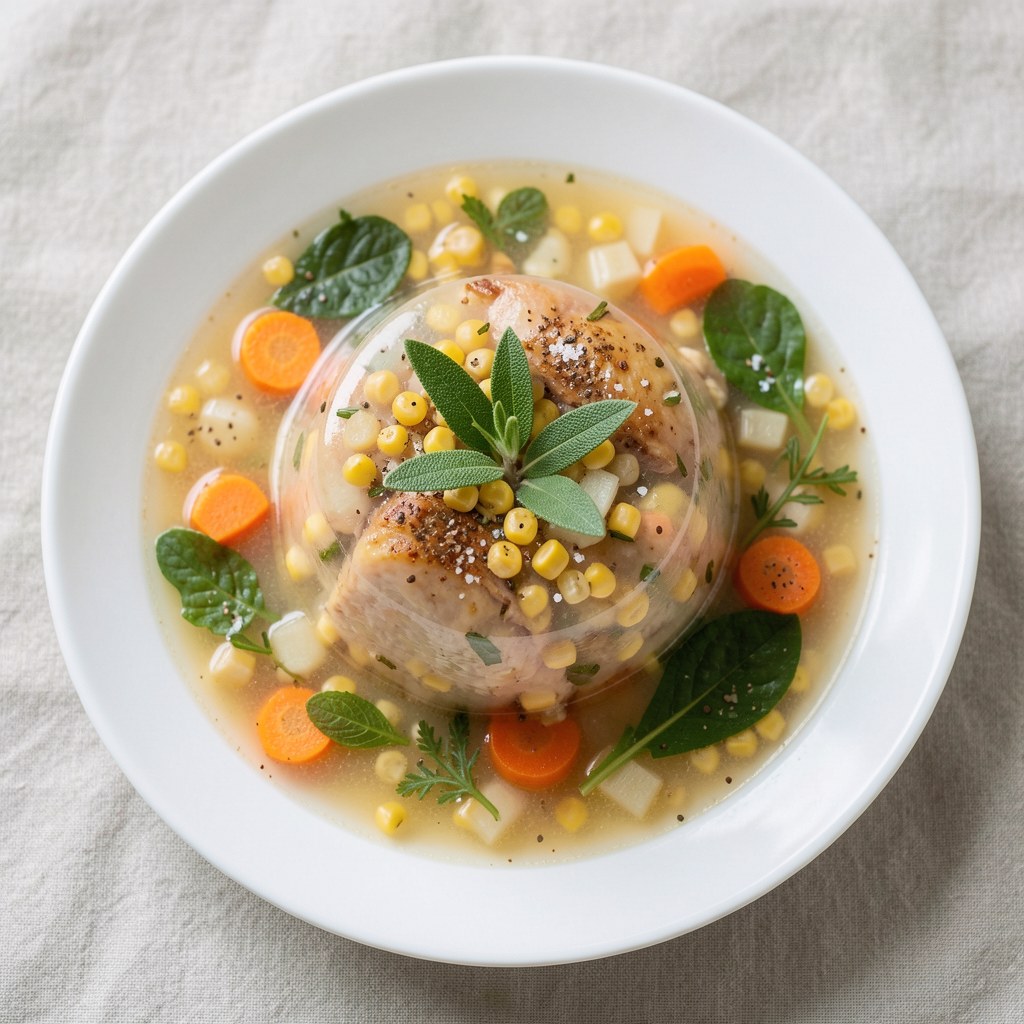 Galaretka koperkowo-drobiowa