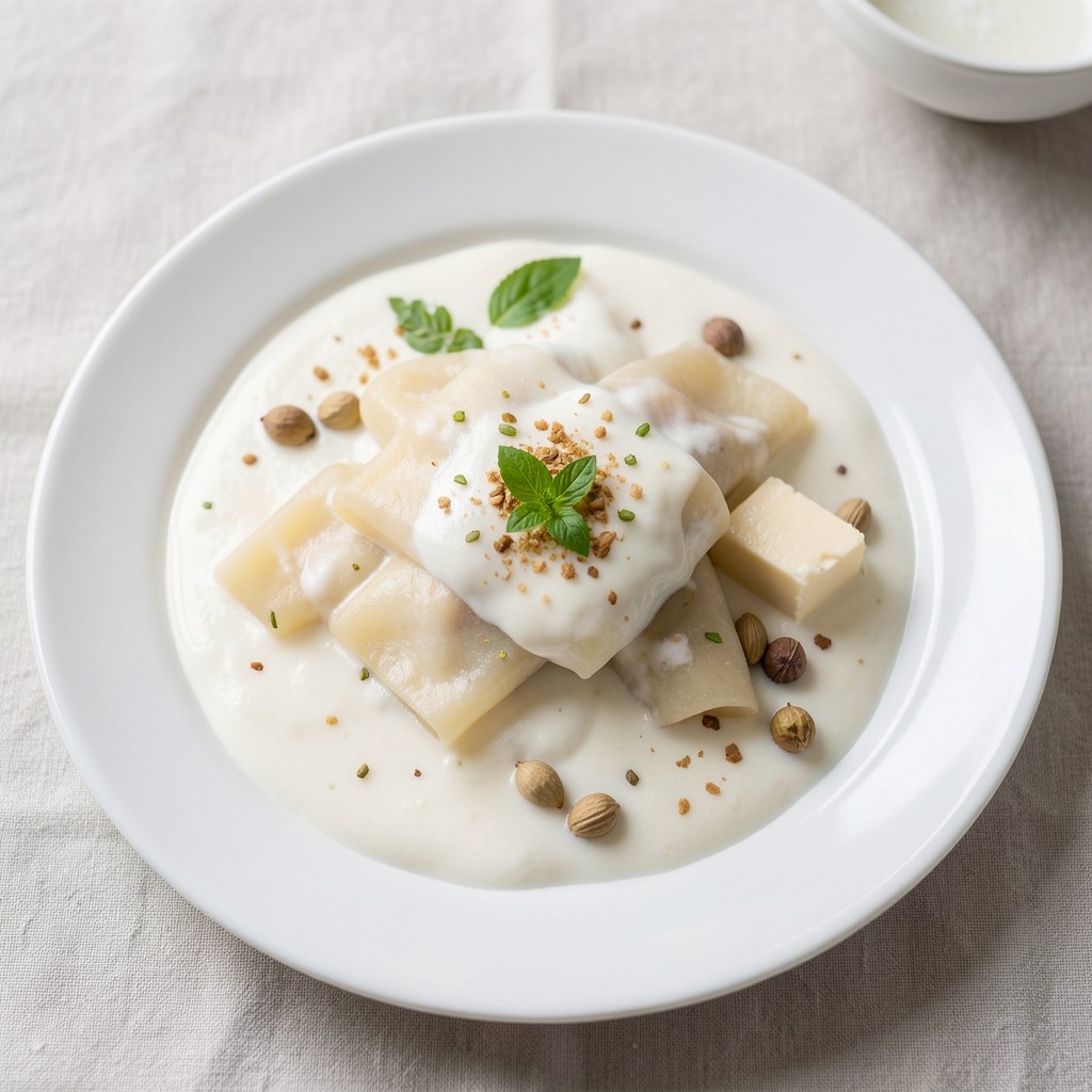 Kalarepka duszona w smietanie